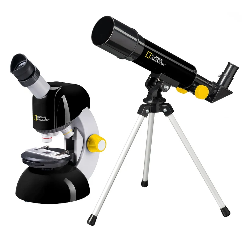 NATIONAL GEOGRAPHIC Télescope- et Set le Microscope avec Smartphone Adaptateur