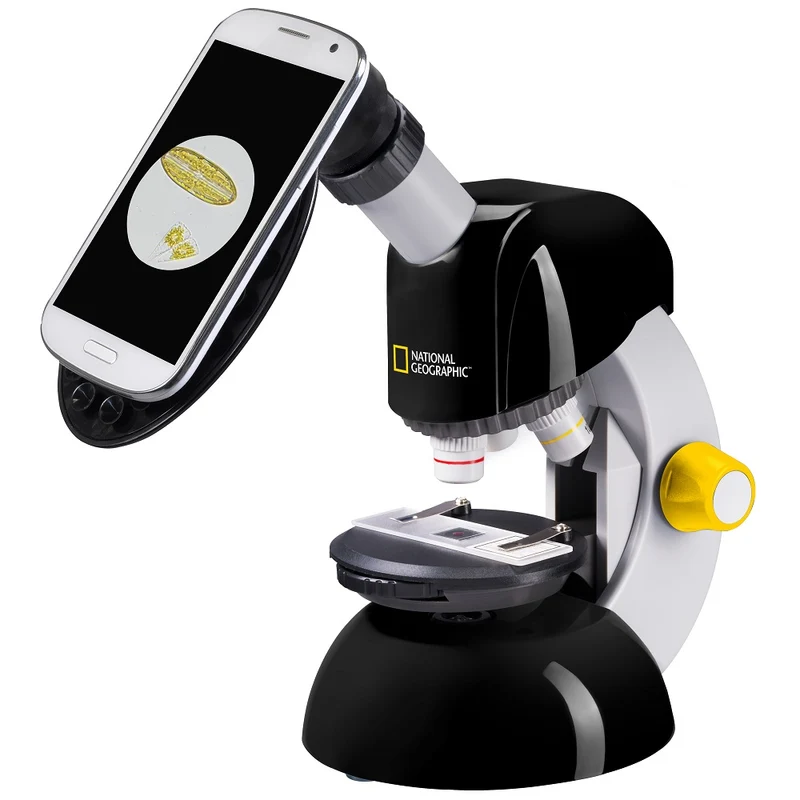 NATIONAL GEOGRAPHIC Télescope- et Set le Microscope avec Smartphone Adaptateur