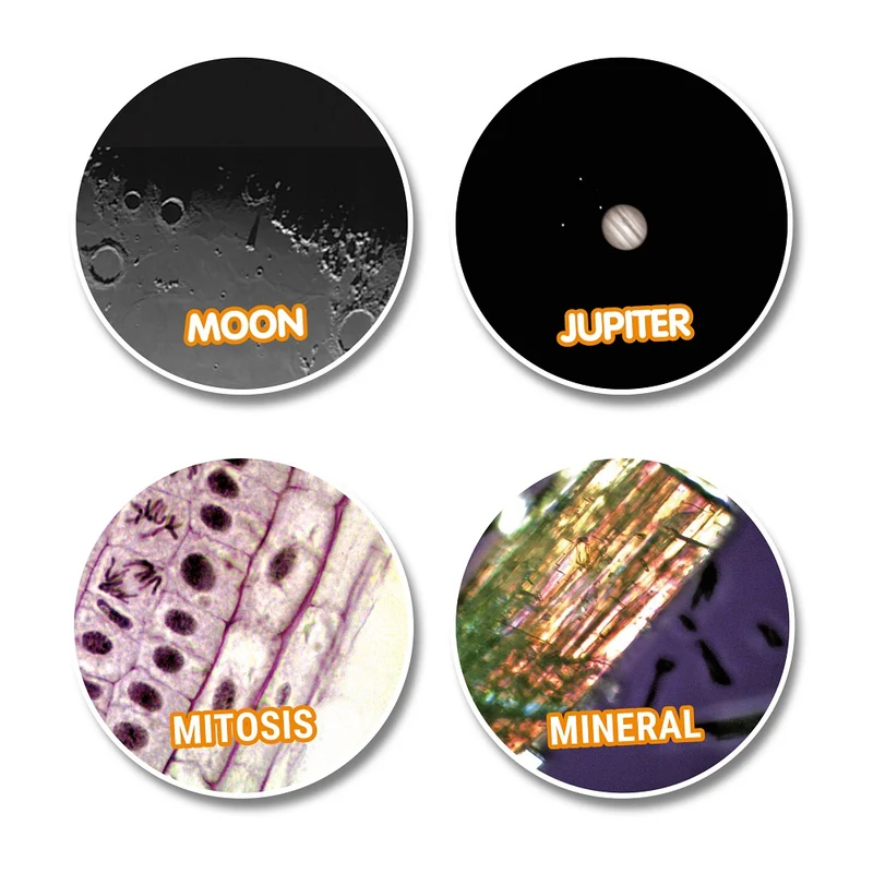 NATIONAL GEOGRAPHIC Télescope- et Set le Microscope avec Smartphone Adaptateur