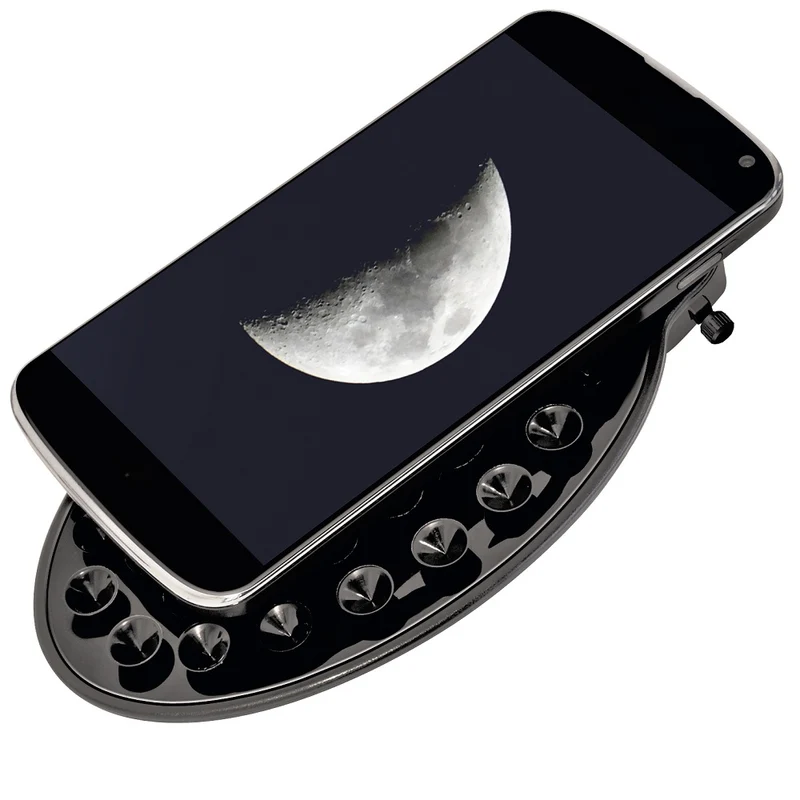 BRESSER Arcturus 60/700 AZ carbon design -Lens télescope avec smart-telefoon appareil photo adaptateur