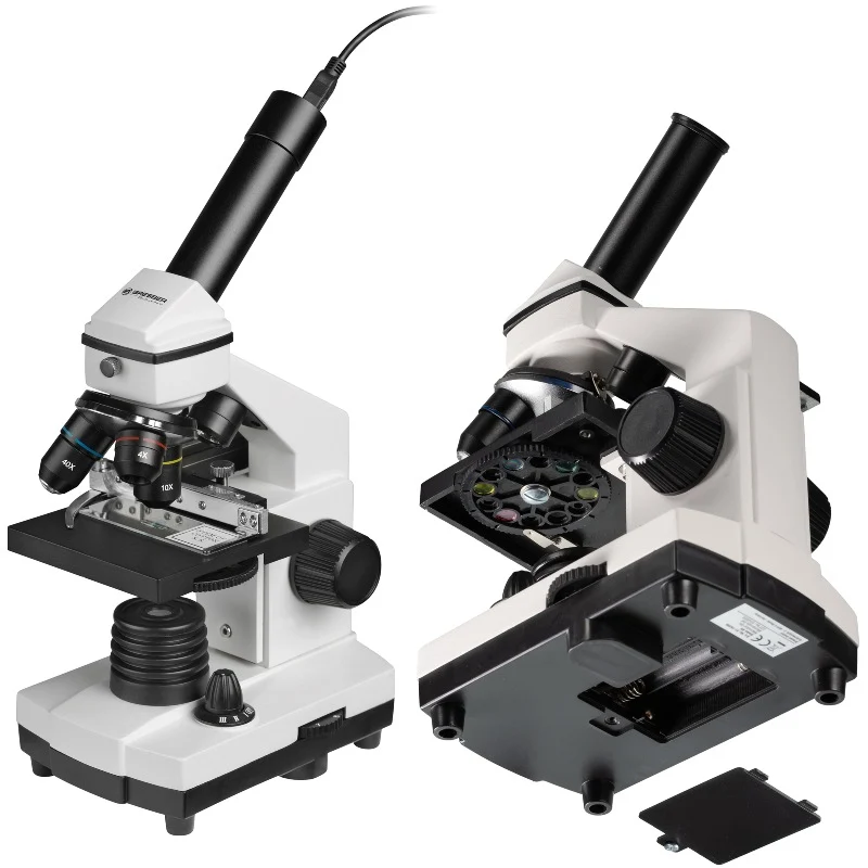 Bresser Biolux NV 20x-1280x Microscope avec caméra USB HD