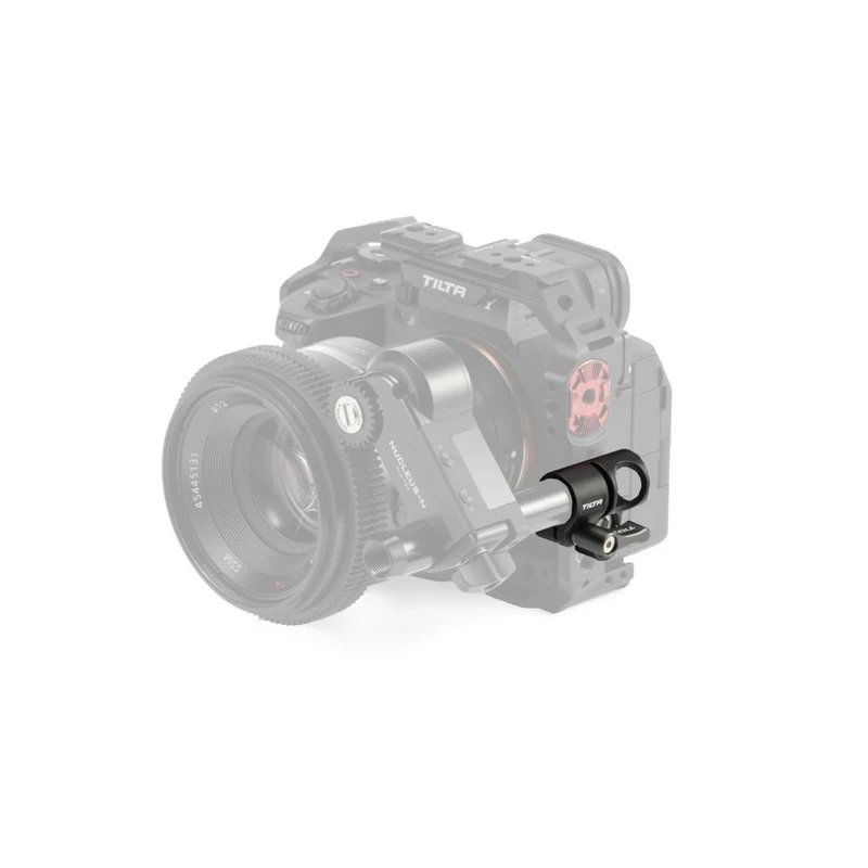 Tilta TA-15RH-D1420-B Support de canne 15mm vers adaptateur double 1/4"-20 - noir