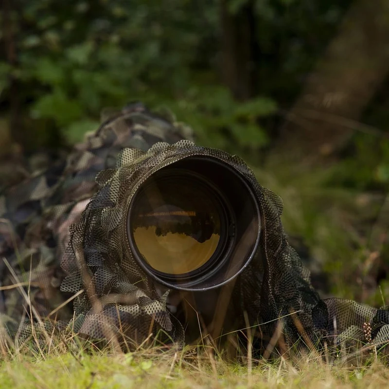 Caruba Filet de camouflage Woodland