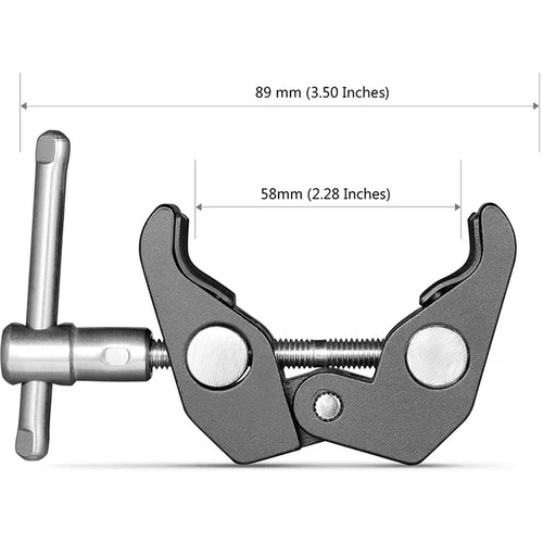 SmallRig Super pince avec filetage 1/4 " et 3/8 " (paquet de 2) 2058
