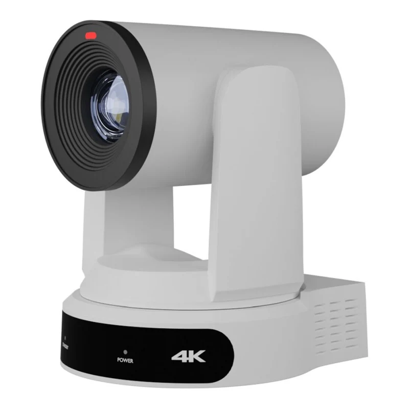 PTZOptics Move 4K, une caméra PTZ de 3ème génération, zoom optique 30x blanc