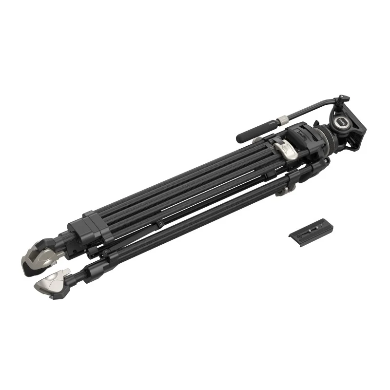 SmallRig 3989 Heavy-Duty Carbon Fiber Trépied Kit AD-100