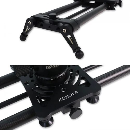 Konova P1 120cm Curseur de Caméra en Carbone (avec KMS-S3)