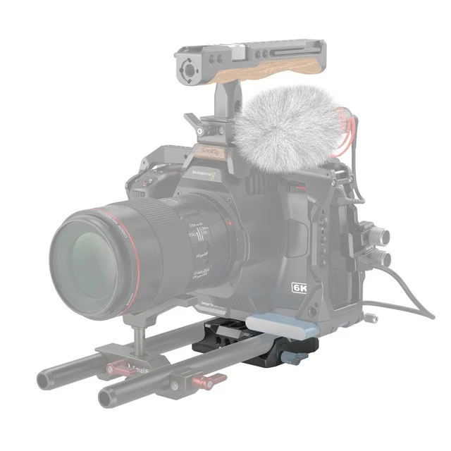 SmallRig 3357 Plaque de base universelle LWS avec double pince à tige de 15mm