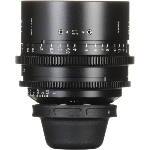 Sigma 50mm T1.5 FF F/VE Cine FF High Speed Prime FF Sony-E Métrique