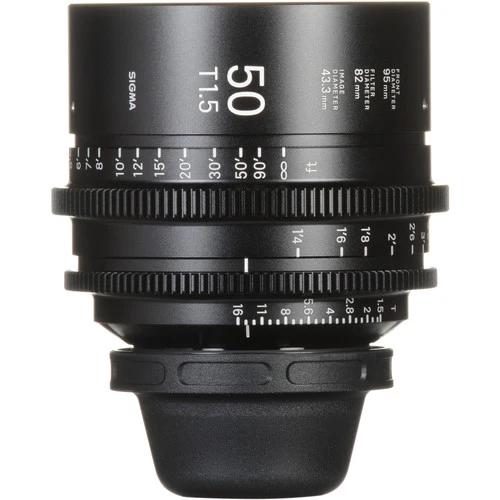 Sigma 50mm T1.5 FF F/VE Cine FF High Speed Prime FF Sony-E Métrique