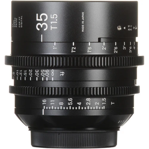 Sigma 35mm T1.5 FF F/VE Cine FF High Speed Prime FF Sony-E Metric