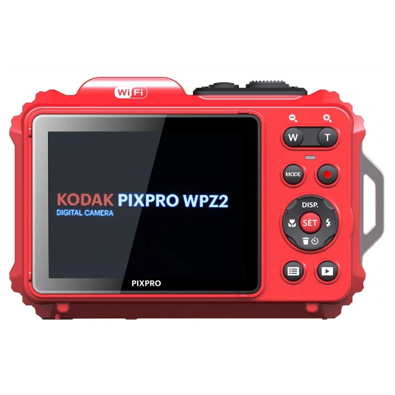 Kodak Étanche WPZ-2 4x Zoom WiFi Rouge