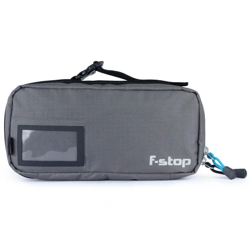 F-Stop Pochette pour accessoires Gargouille moyenne (Gris) / Fermeture éclair noire
