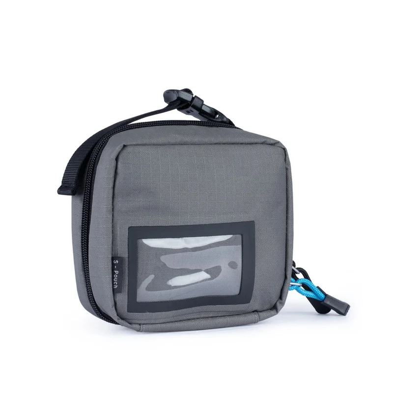 F-Stop Accessory Pochette Small Gargoyle (Gris) Noir Zipper (Pochette d'accessoires)