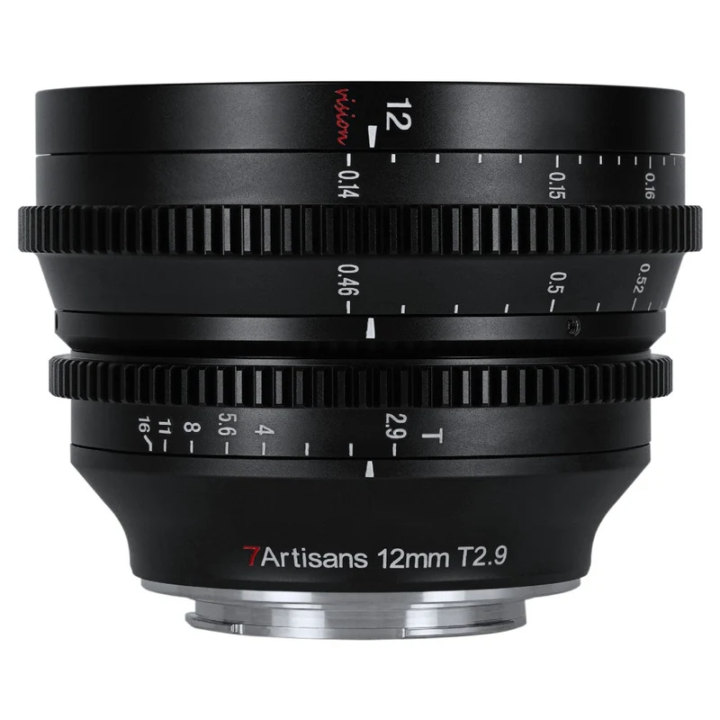 7artisans 12mm T2.9 Canon (monture EOS-R)