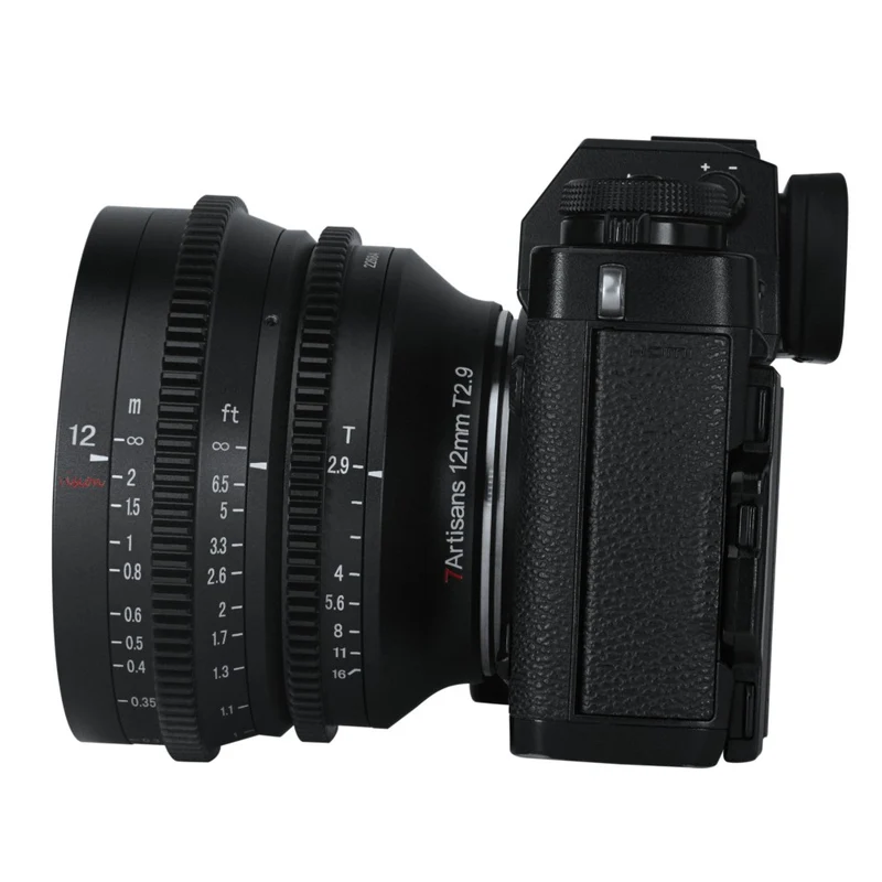 7artisans 12mm T2.9 Fuji (monture FX)