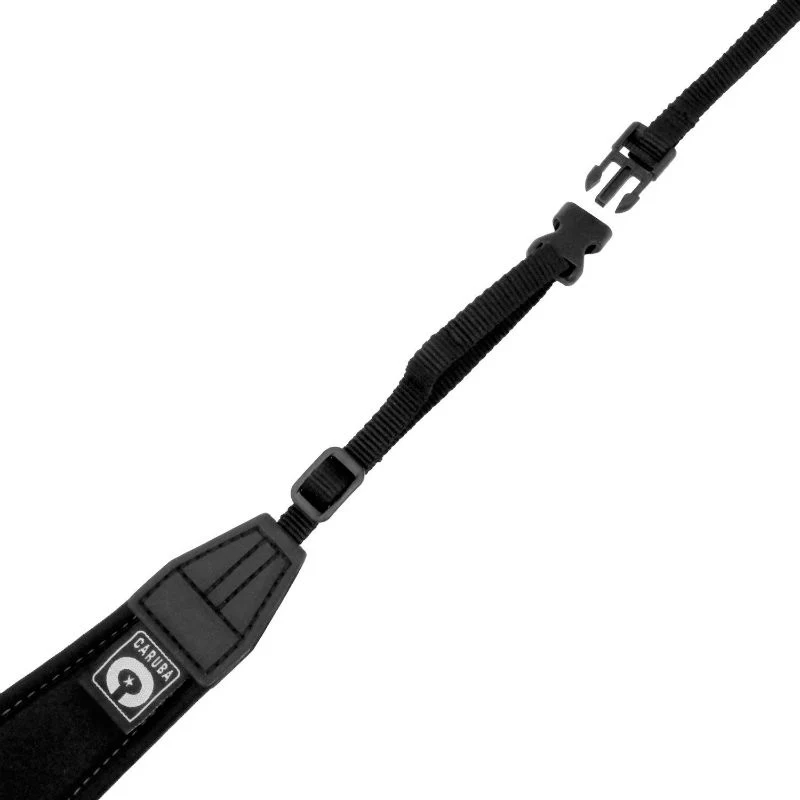 Caruba Appareil photo Neckstrap - extra long + Attache Rapide (Noir)