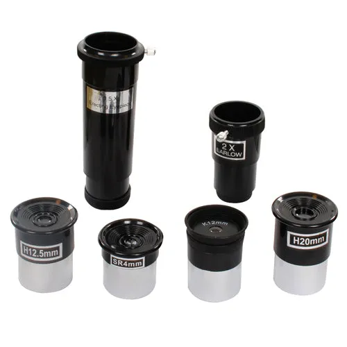 Byomic Télescope Réflecteur 76/700 pour Débutants avec Étui