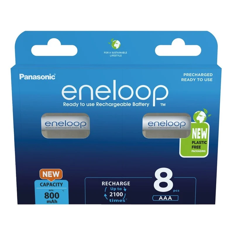 Panasonic Eneloop 8x (AAA) 800mAh