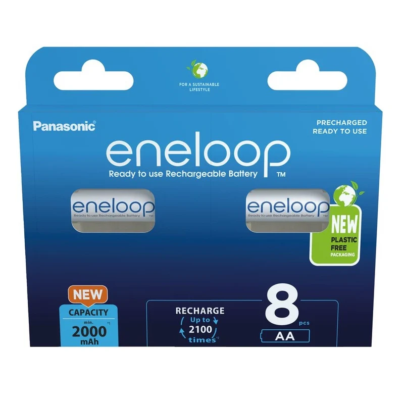 Panasonic Eneloop 8x (AA) 2000mAh