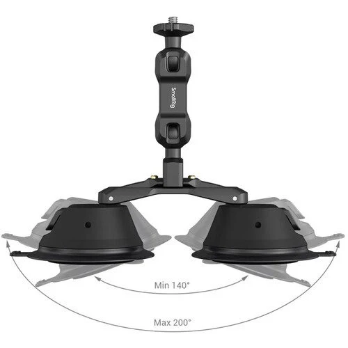 SmallRig Portable Double Ventouse Support de caméra SC-2K 3566