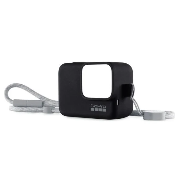 GoPro Manchon + Lanière Tour De Cou (Noir)