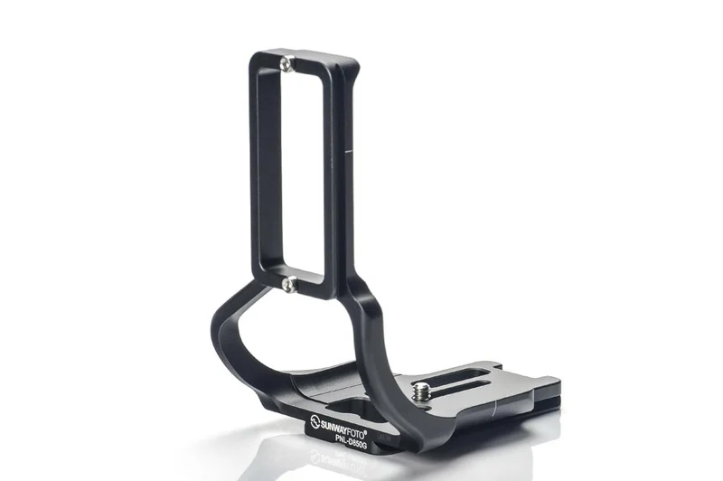 Sunwayfoto L-Plate pour Nikon D850 (Incl. Poignée PNLD850G)