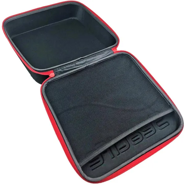 Sealife SL942, EVA Étui Grand (Noir avec Rouge Zipper)