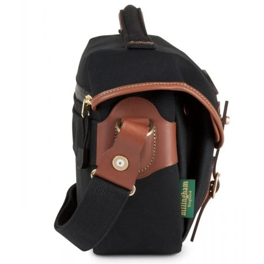 Billingham Hadley Small Pro Sacoche Noir/Fauve En Toile