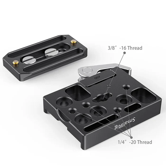 SmallRig 2144 Attache Rapide Pince et Plateau