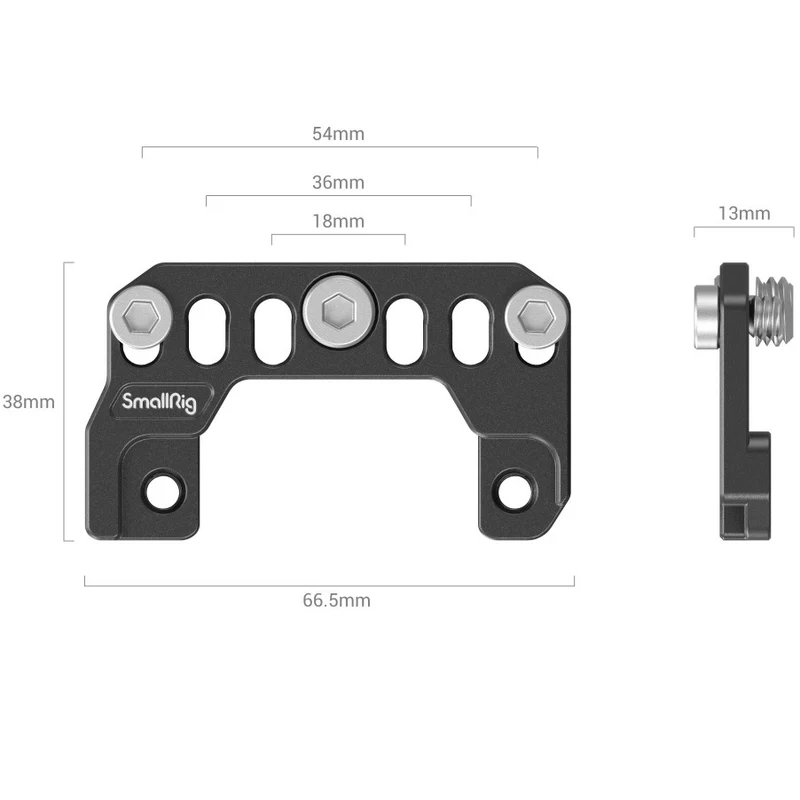 SmallRig Plaque d'adaptation pour poignée XLR Sony FX3 MD4019