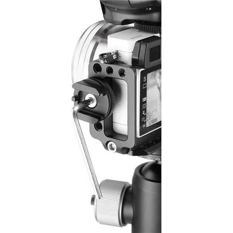 Leofoto FA-05 Vis 1/4" ou trou de vis - Griffe Froide