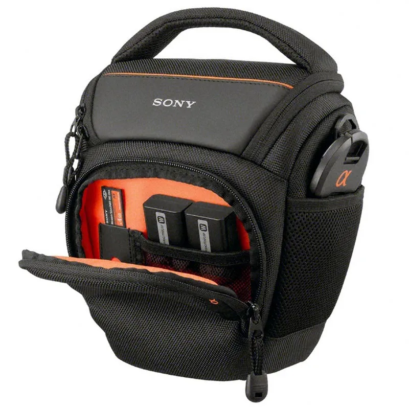 Sony Étui de transport souple noir pour Alpha avec Objectif (LCSAMB.SYH)