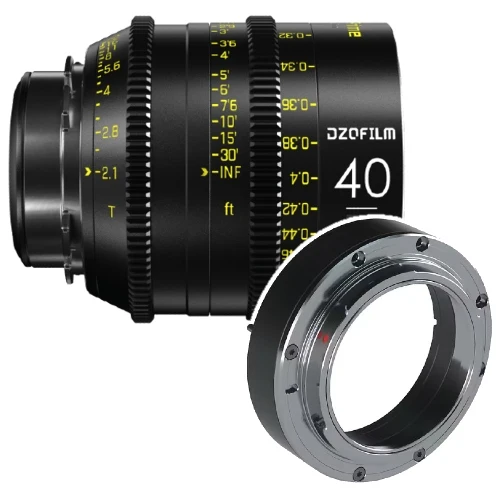 DZOFilm Vespid Prime FF 40mm T/2.1 PL Monture + EF Outil Monture Kit