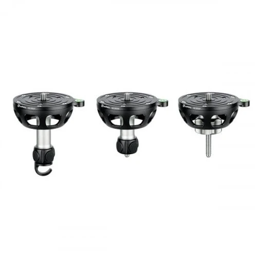 Leofoto Summit 100mm Base de nivellement + plateforme longue avec crochet