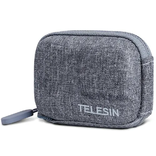Telesin Étui le Rangement pour GoPro Hero 9/10 - Gris