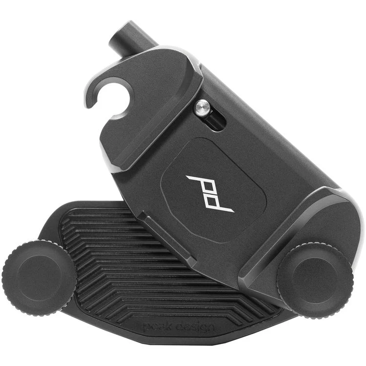 Peak Design Capture Appareil photo Clip V3 Noir + Plaque