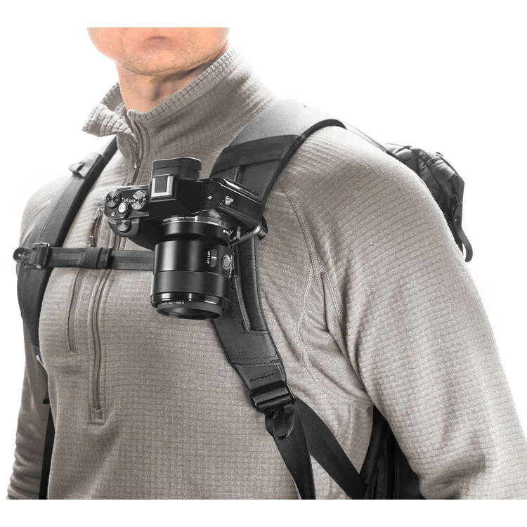 Peak Design Capture Appareil photo Clip V3 Noir + Plaque