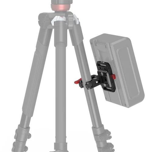 SmallRig 2989 Mini V-Mount Batterie Plate avec Pince en Forme de Crabe