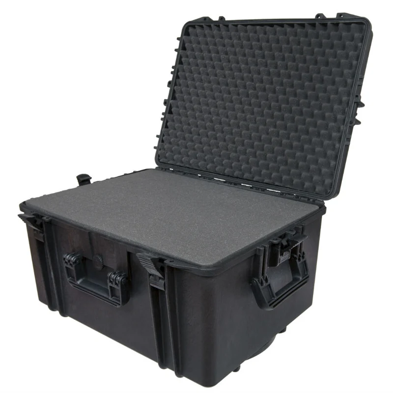 WCS Protection 620 H340 Valise noire avec mousse à picots