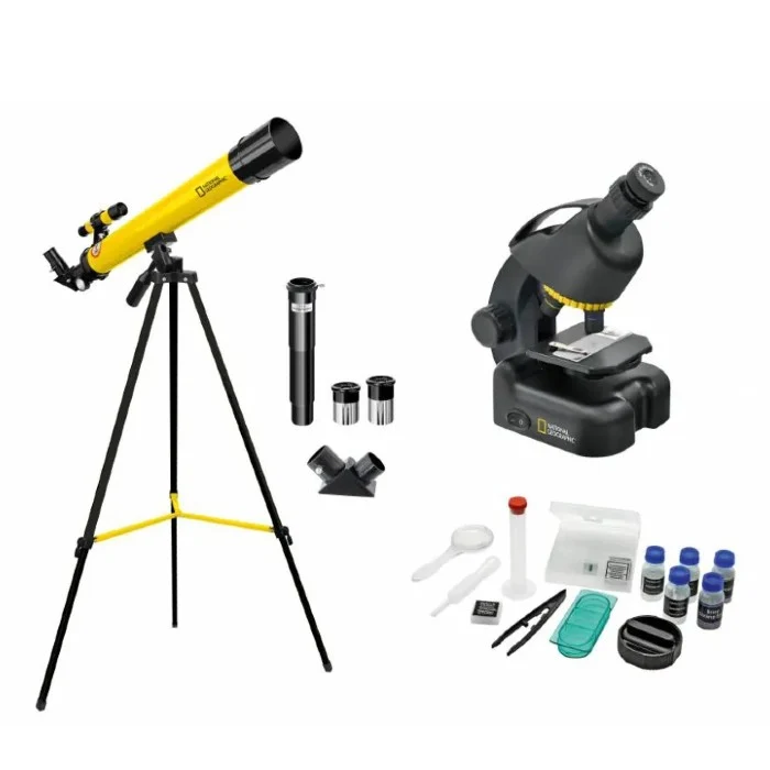 National Geographic 50/600 Télescope+Microscope 640x+Smartphoneadapter