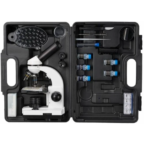 Bresser Biolux SEL Microscope d'étudiant