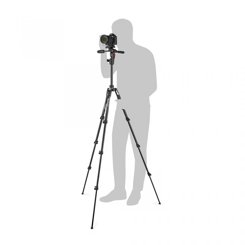 Manfrotto Befree 3Way Live Advanced Aluminium Noir