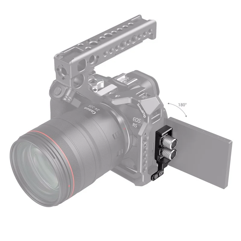 SmallRig HDMI et USB-C Câble Pince pour EOS R5 et R6 Cage 2981