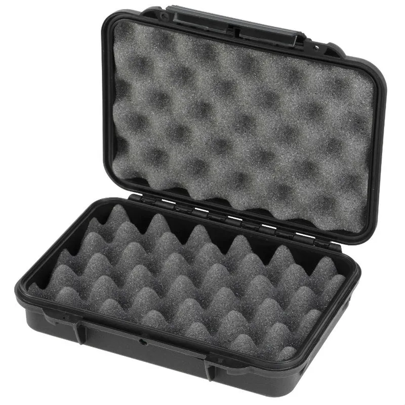WCS Protection 002 Valise noire, avec mousse à pointes