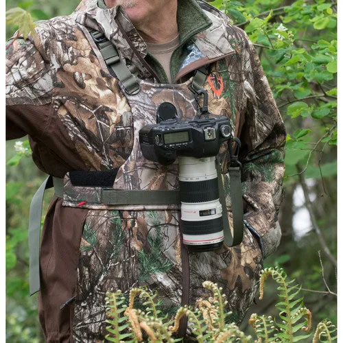 Cotton Carrier Harnais pour 1 Appareil Photo G3 Camouflage Realtree