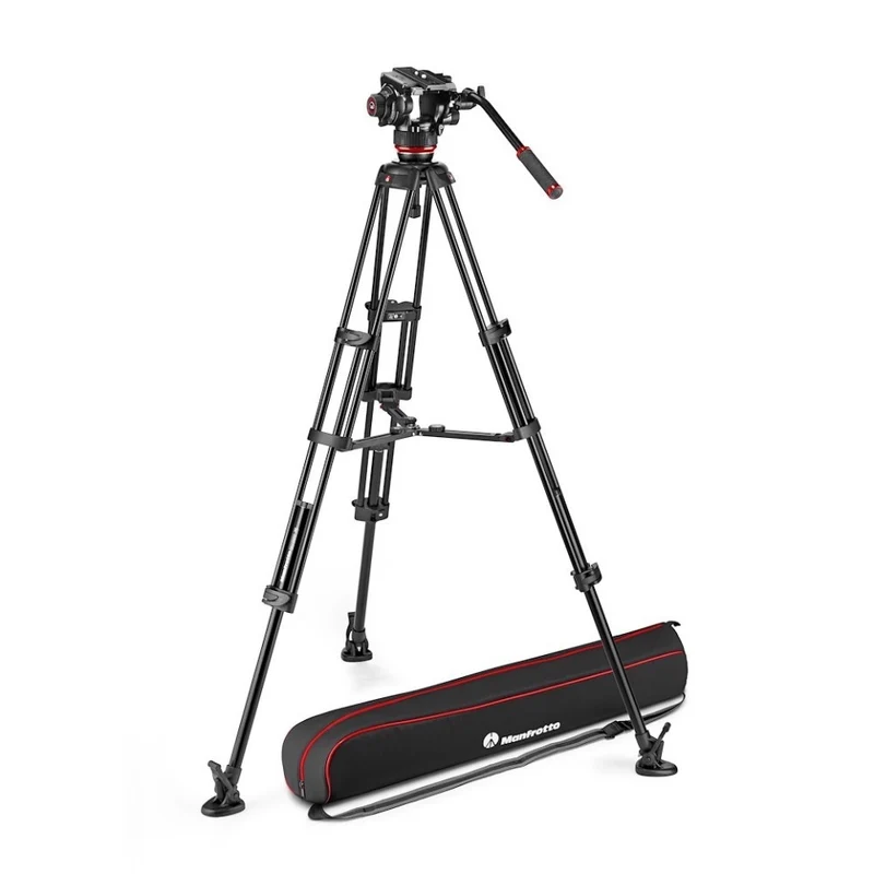 Manfrotto 504X & Alu Double middle spreader trépied