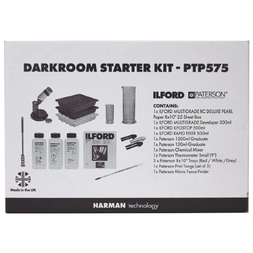 Ilford Kit de démarrage pour chambre noire & Paterson