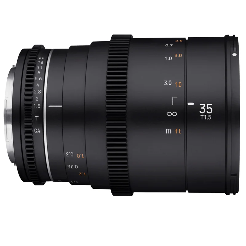 Samyang VDSLR 35mm T1.5 MK2 Fuji X