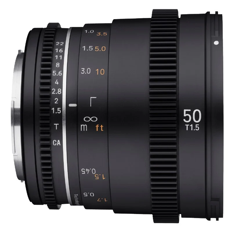 Samyang VDSLR 50mm T1.5 MK2 Fuji X